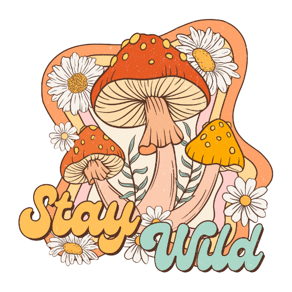 STAY WILD STICKER