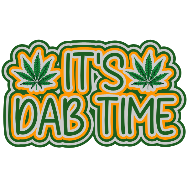 It's Dab Time Sticker