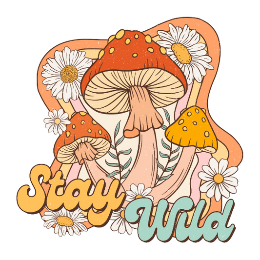 STAY WILD STICKER