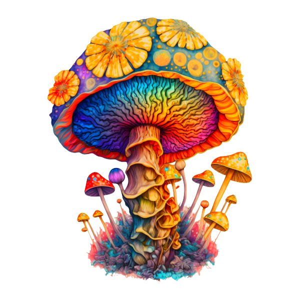 Mushroom Sticker
