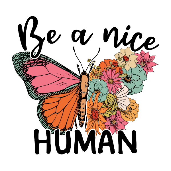 Be a Nice Human Sticker