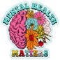 MENTAL HEALTH MATTERS BABY BLUE STICKER