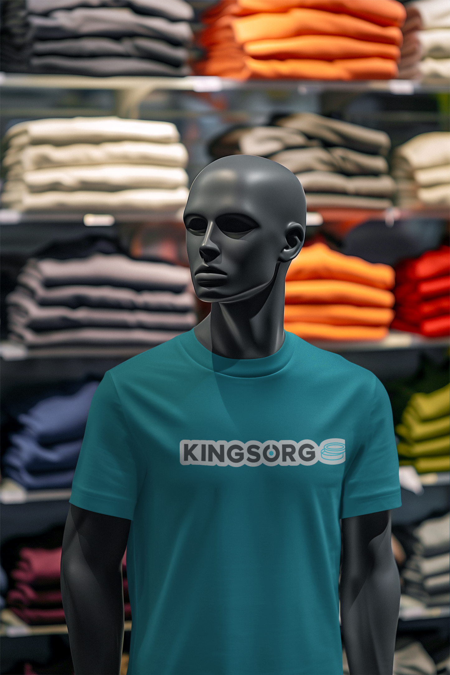 Kingsorg Logo Cotton Signature T-shirt