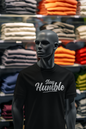Stay Humble Logo Cotton T-shirt