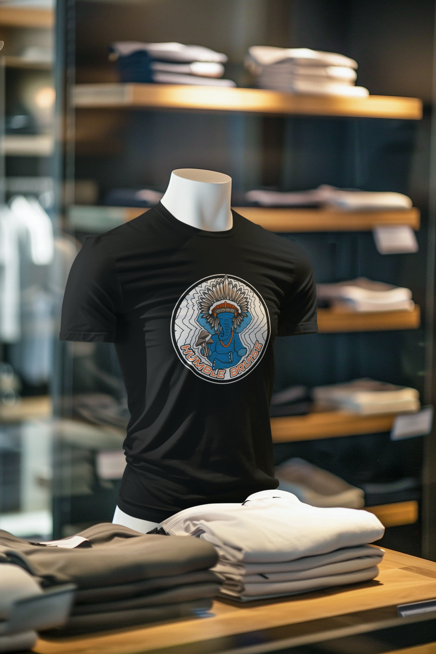 Humble Bruise Logo Cotton T-shirt