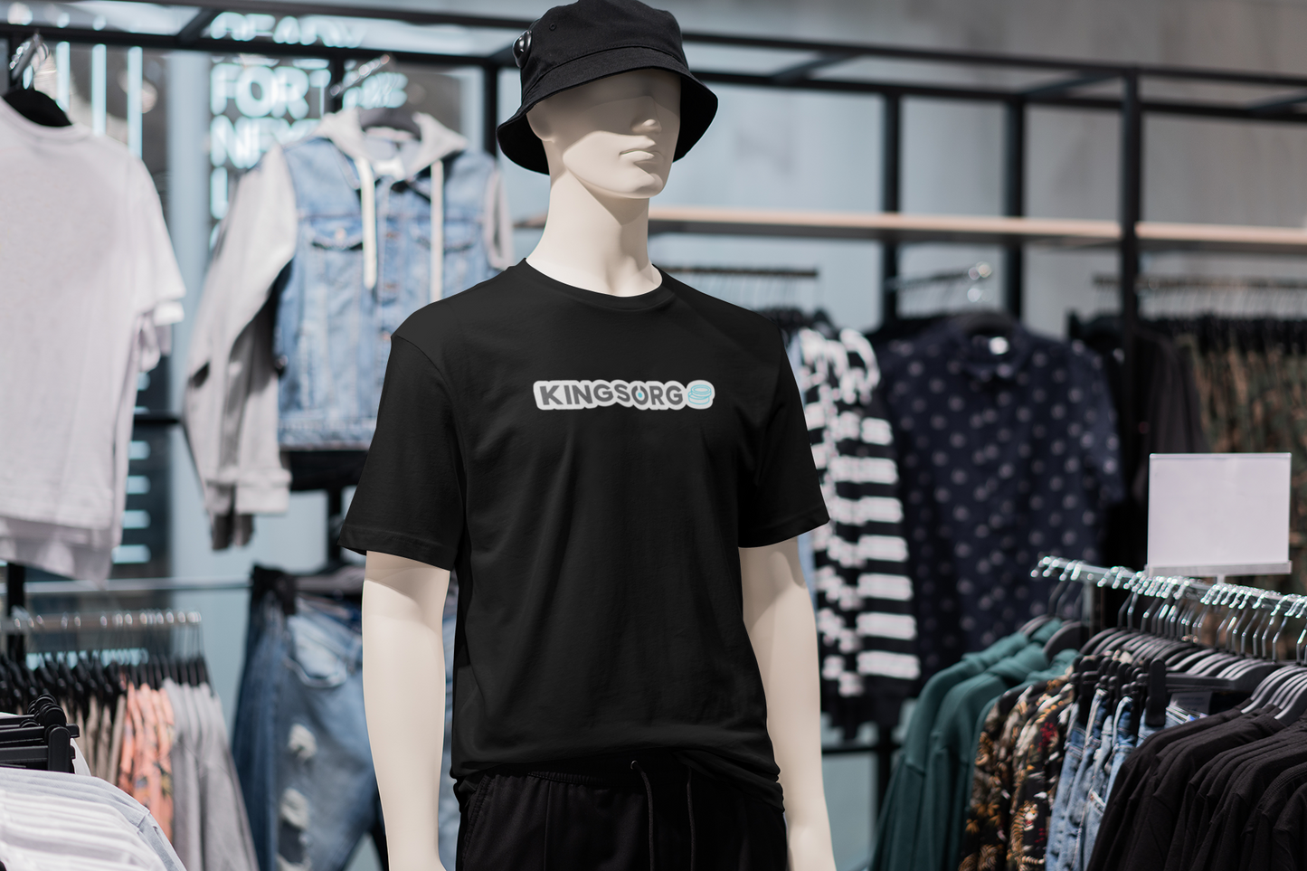 Kingsorg Logo Cotton T-shirt