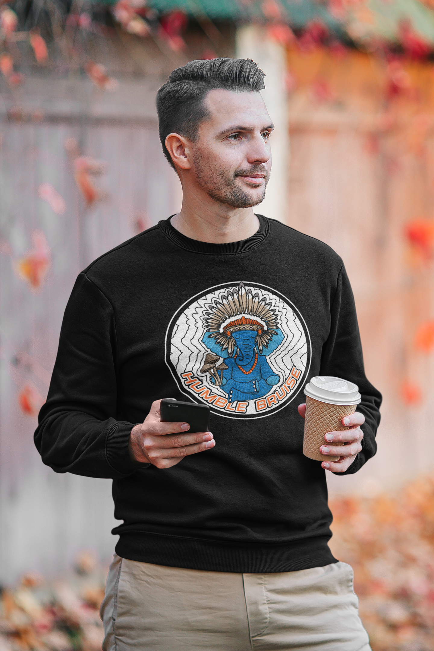 Humble Bruise Logo  Sweatshirt